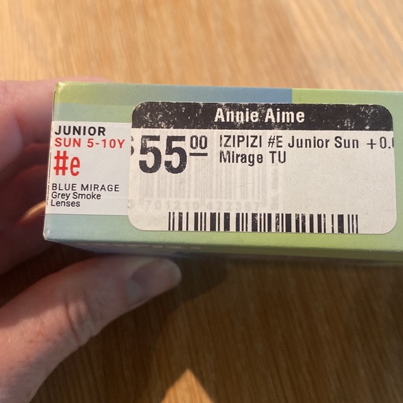 Izipizi Kids Sunglasses (5-10Y) - blue mirage, grey smoke lenses - Picture 6 of 6